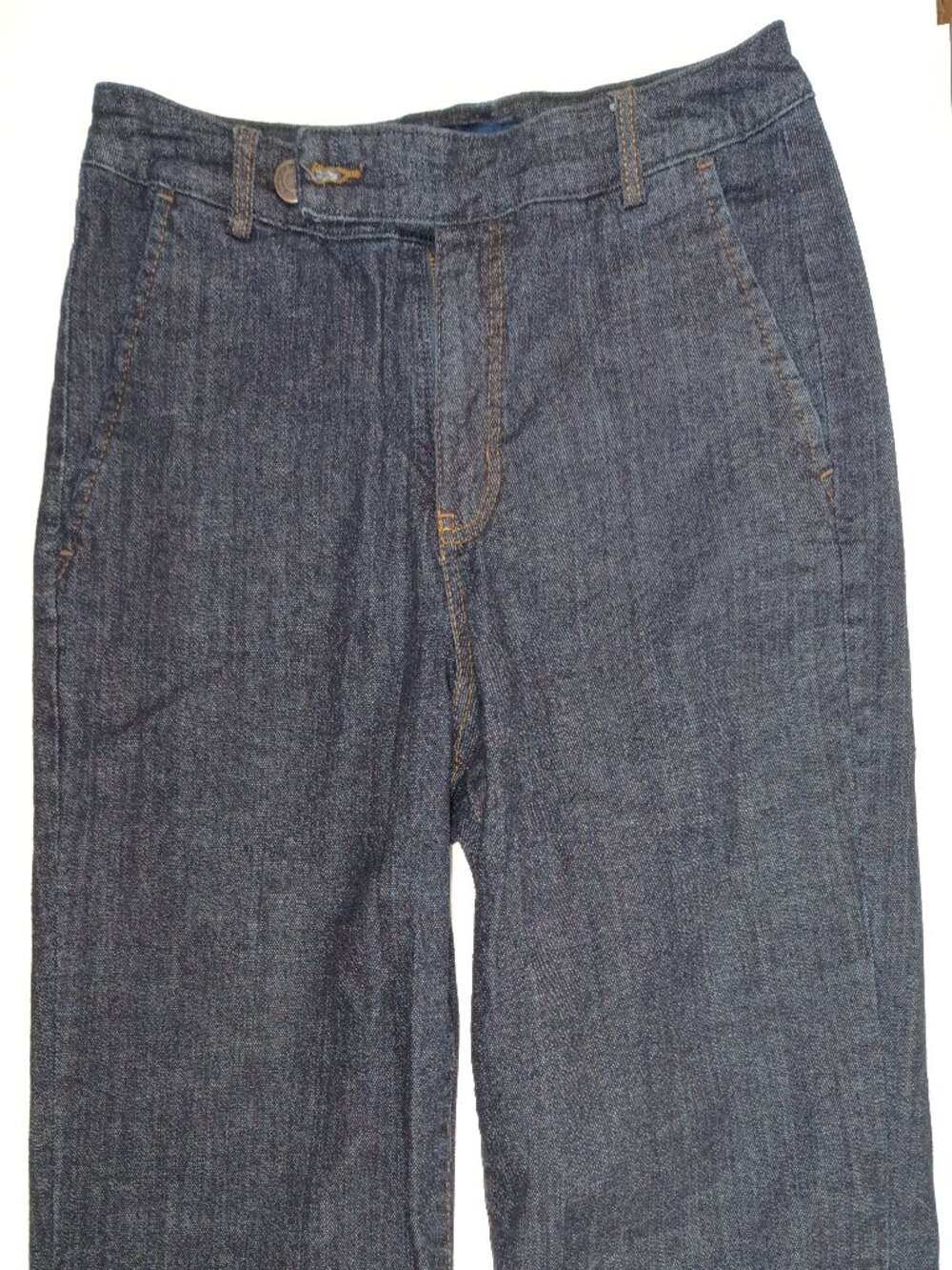Women's Bandolino Blu Slight Stretch Bermuda Denim Jean Shorts Sz 10